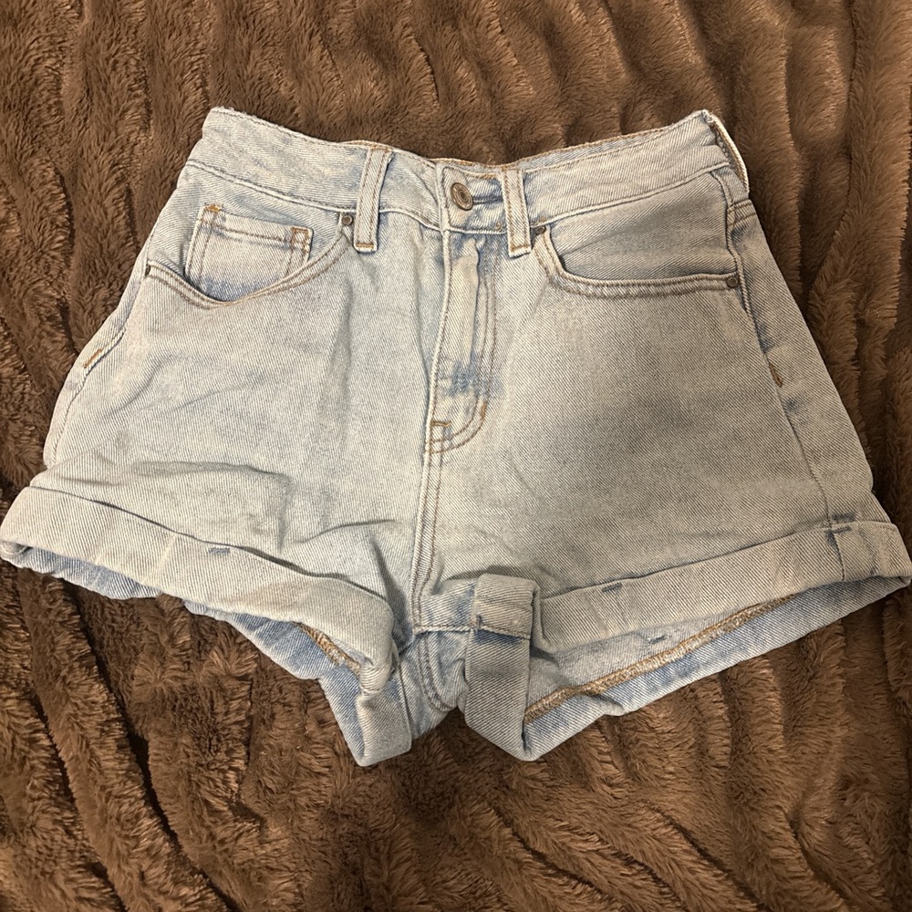PacSun Light Wash Jean Shorts